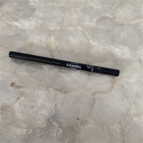 chanel stylo yeux waterproof cassis swatch dupe|chanel waterproof eyeliner commercial.